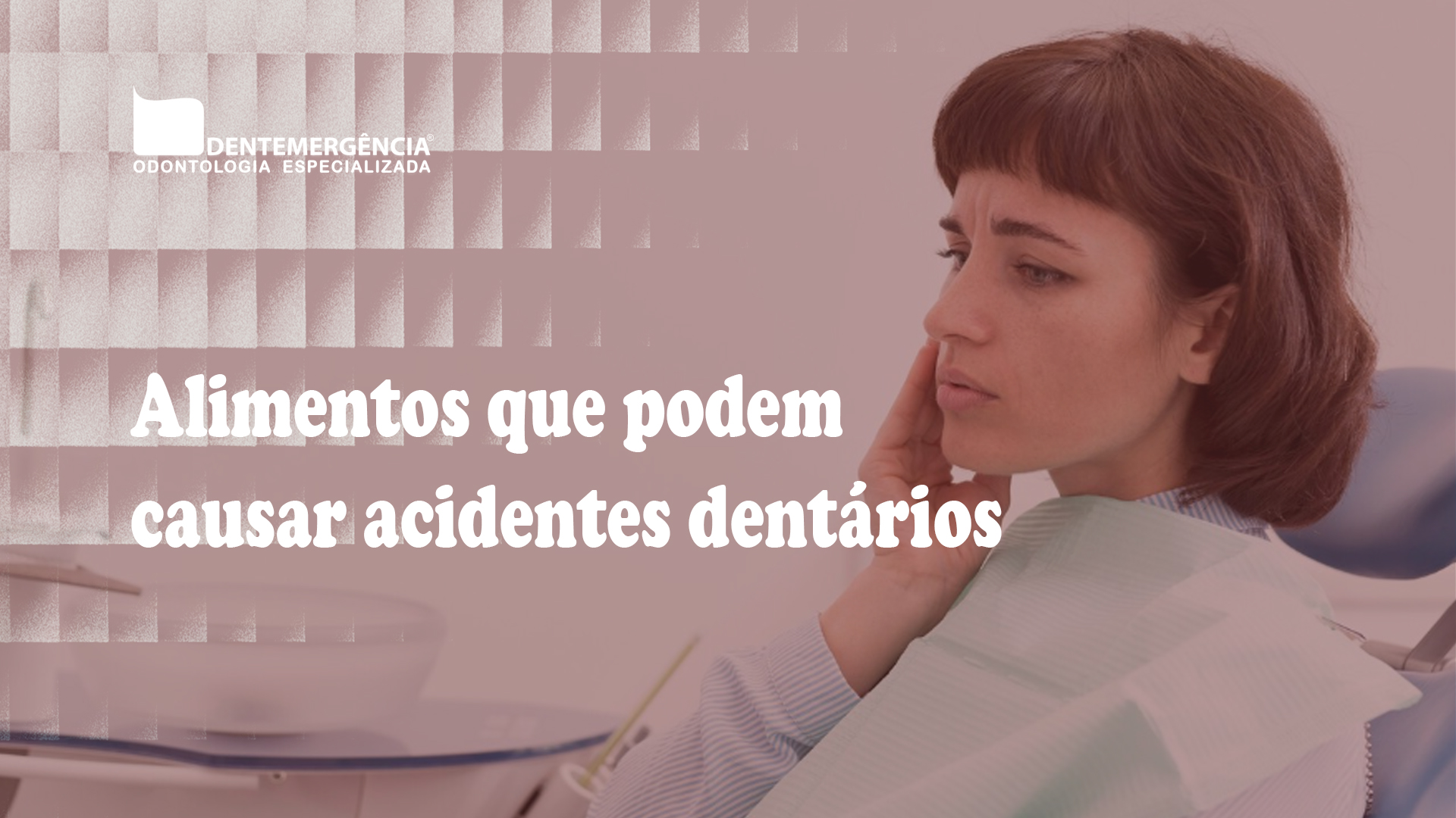 Imagem ilustrativa sobre alimentos que podem causar acidentes dentários (e como evitá-los)