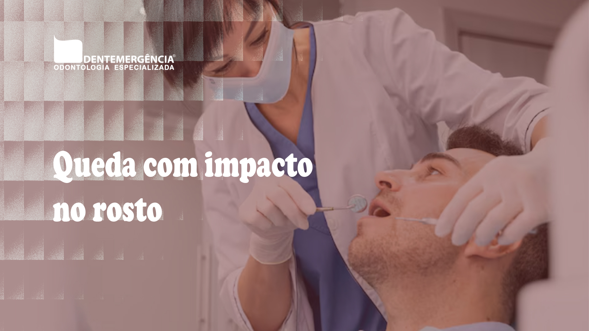Imagem de capa: Queda com impacto no rosto